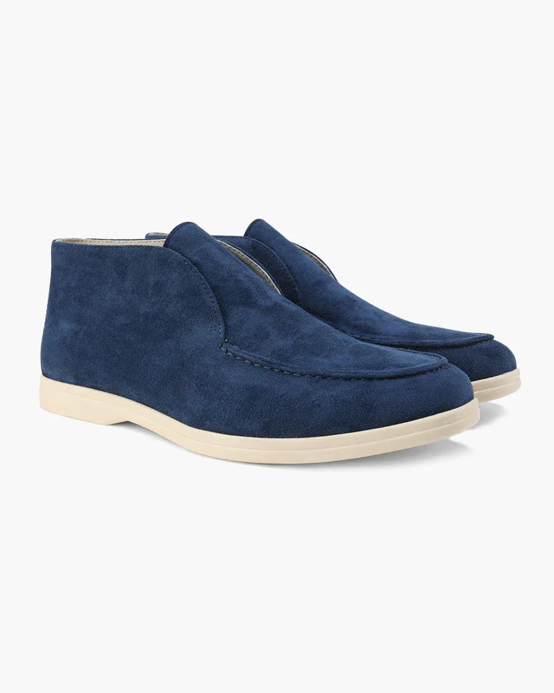 High-Top Suede Loafers – The Monarch