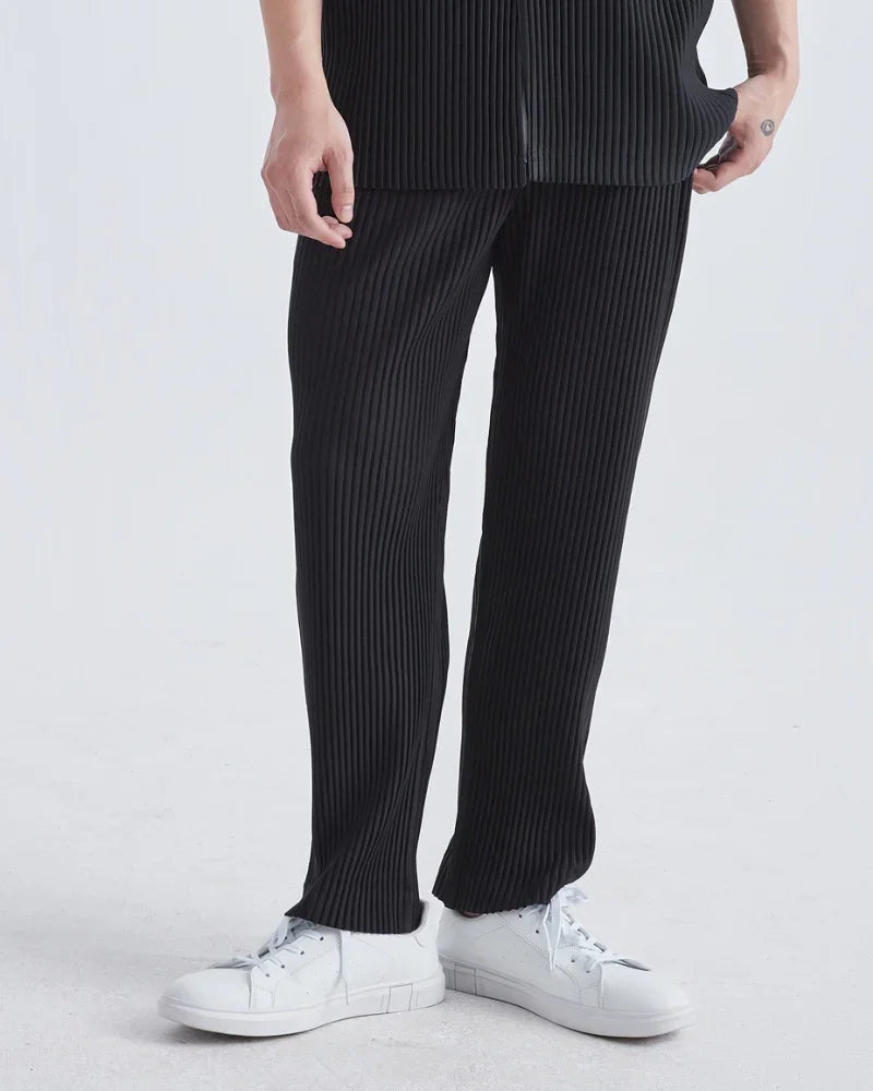 Ribbed Organic Cotton Pantalon