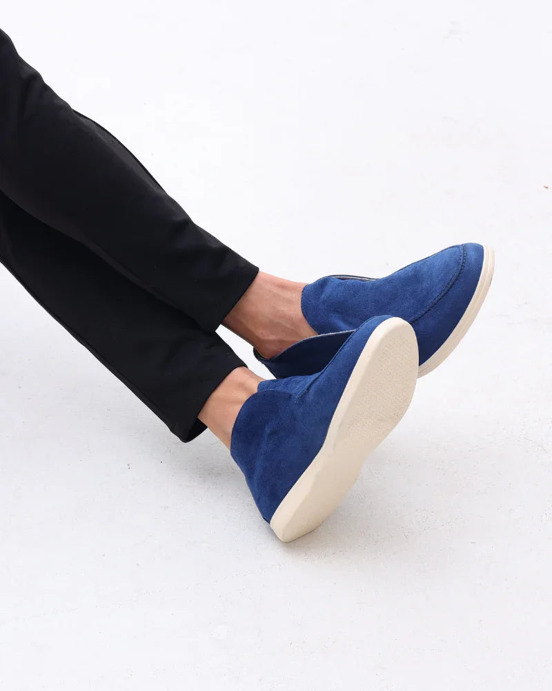 High-Top Suede Loafers – The Monarch