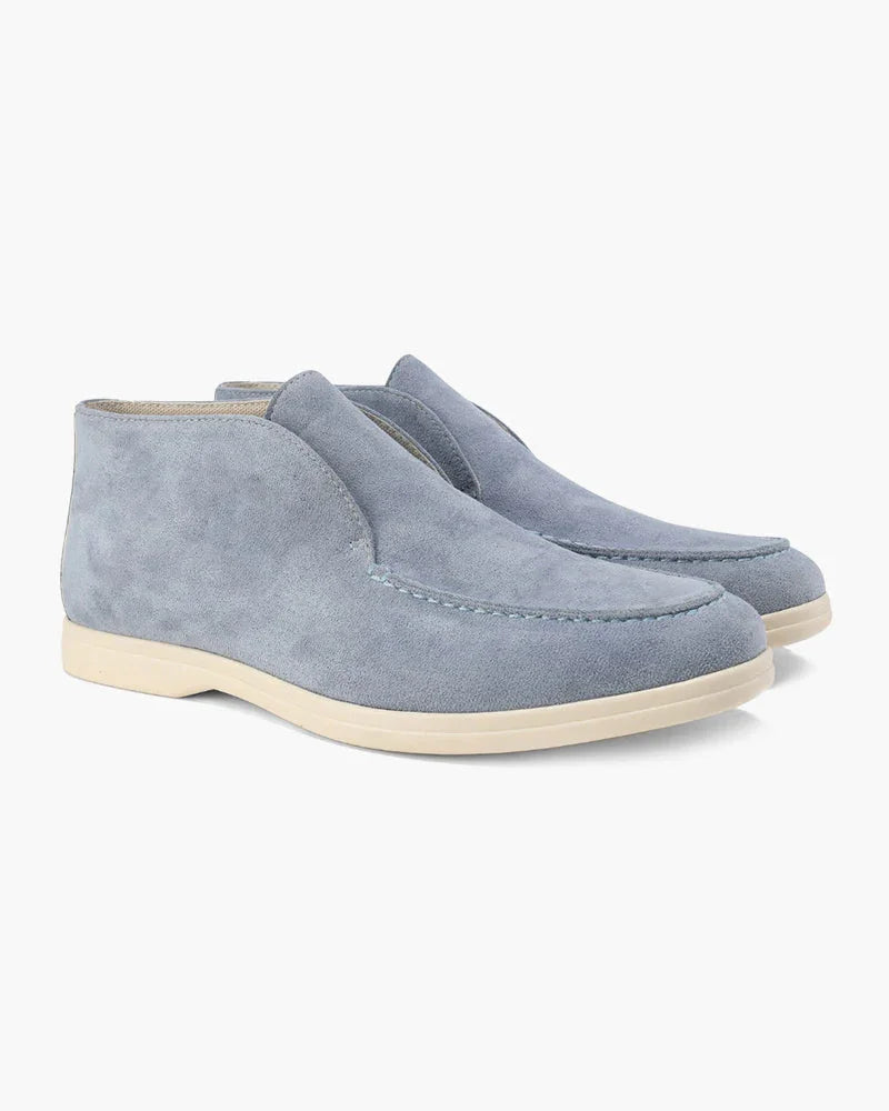 High-Top Suede Loafers – The Monarch