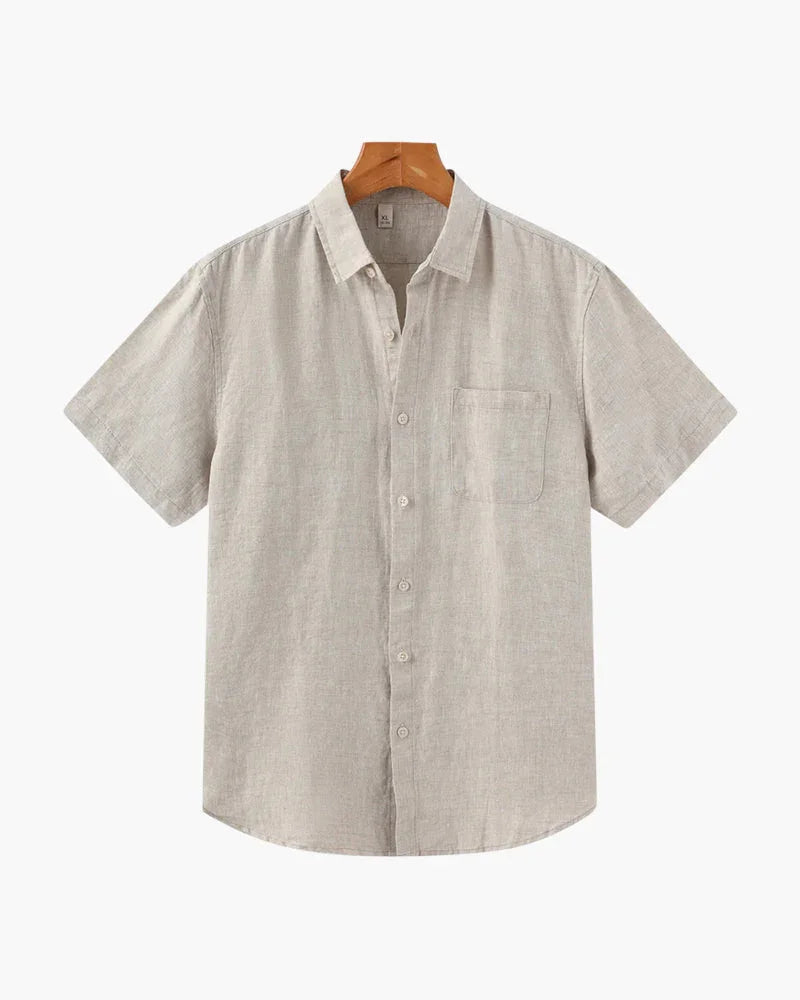 Short Sleeve Linen Shirt – The Dunes