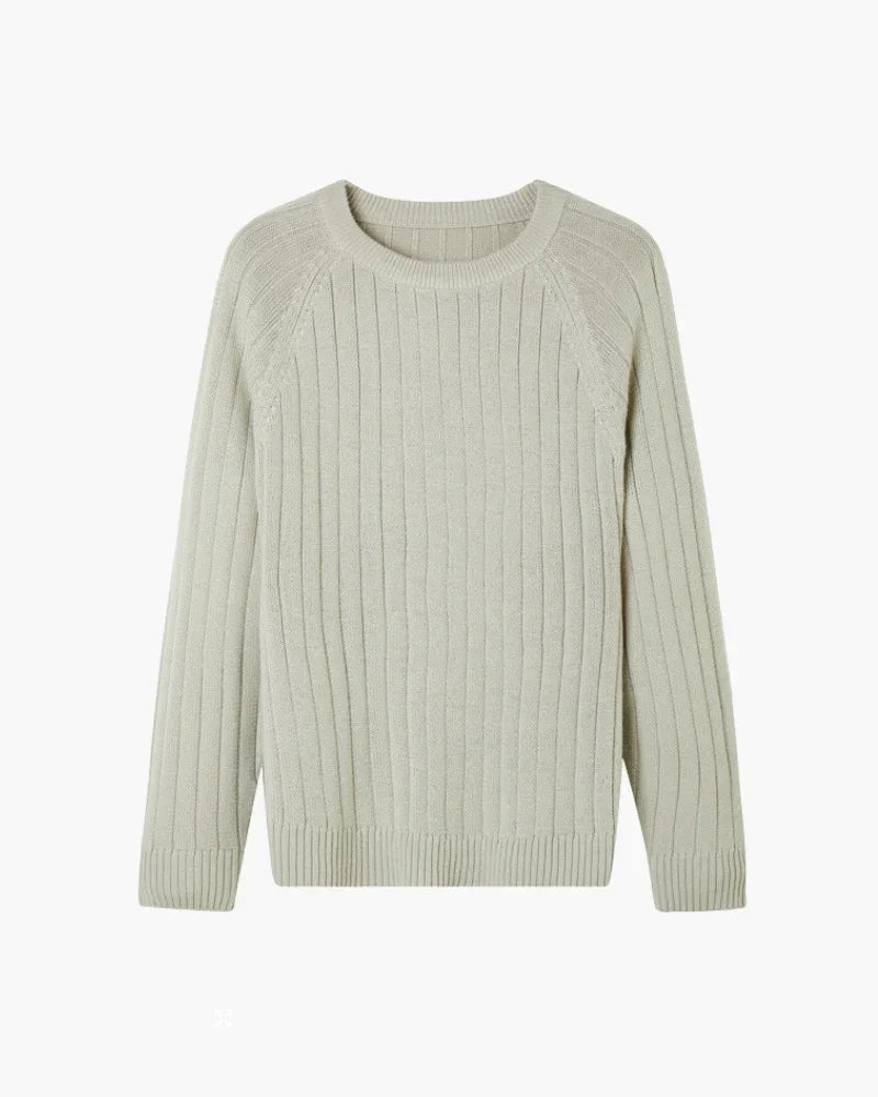 100% Premium Merino Wool Knit Sweater