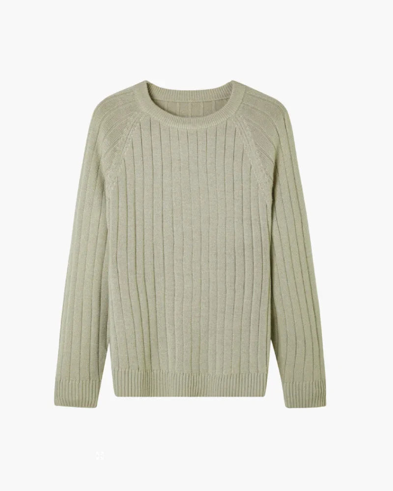 100% Premium Merino Wool Knit Sweater
