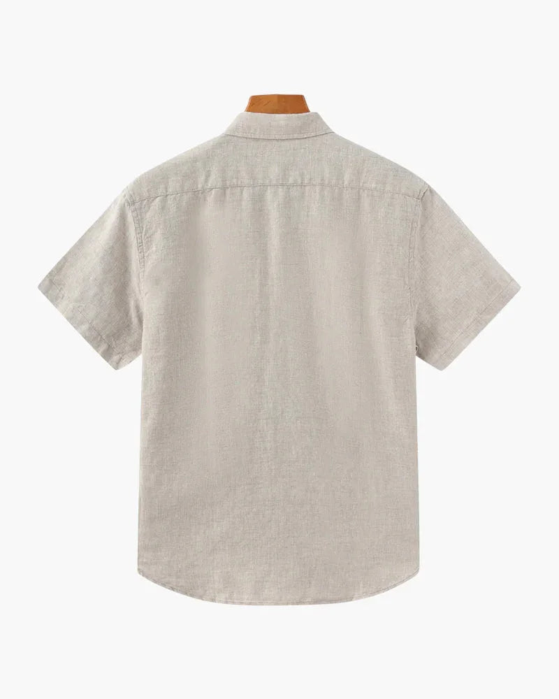 Short Sleeve Linen Shirt – The Dunes