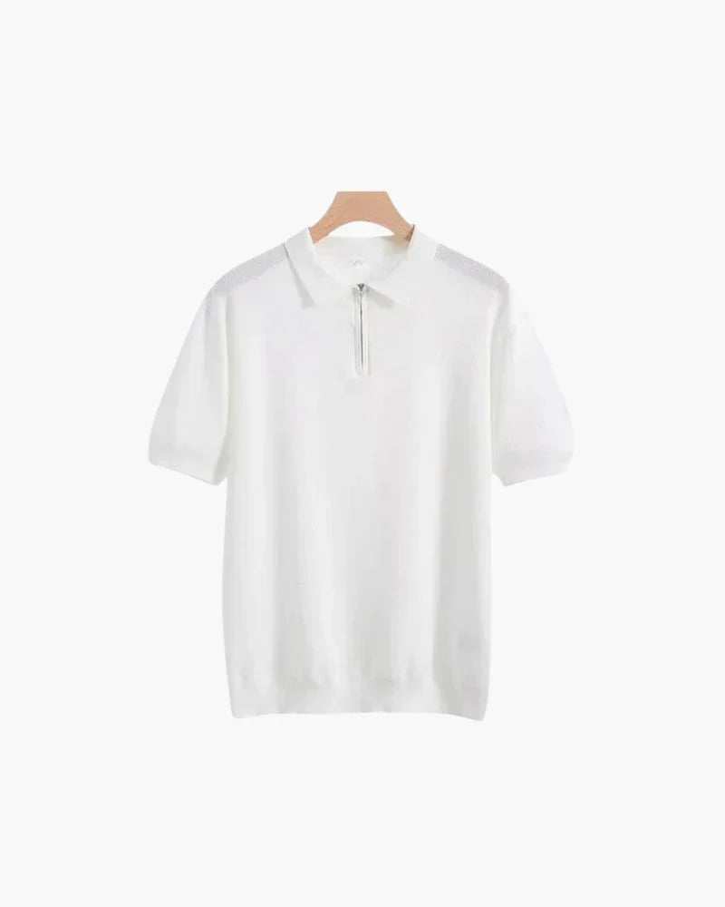 Marbella Zip Up Polo