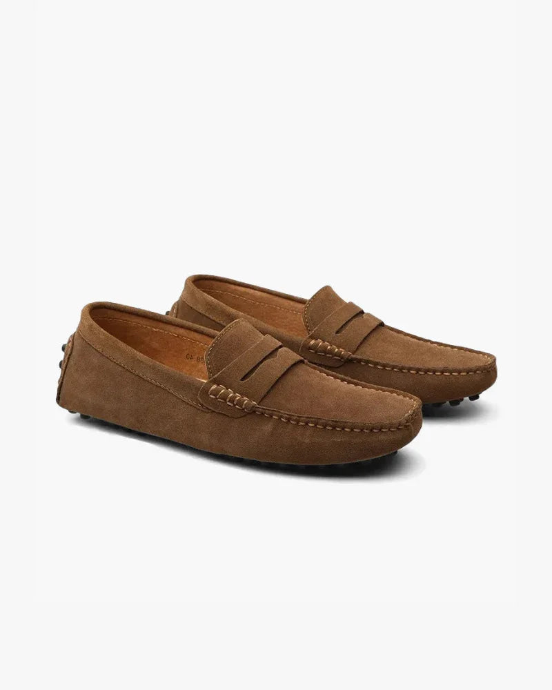Suede Driving Loafers – The Fleet
