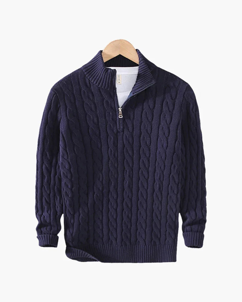 Knit Sweater Half-Zip – The St Andrews