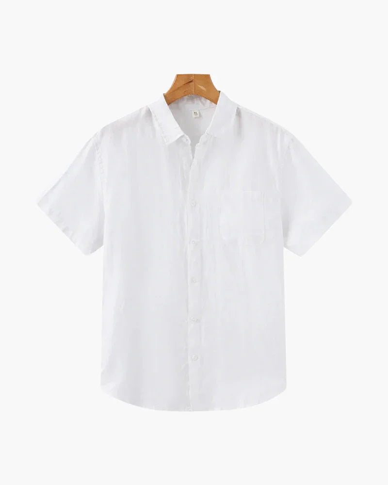 Short Sleeve Linen Shirt – The Dunes