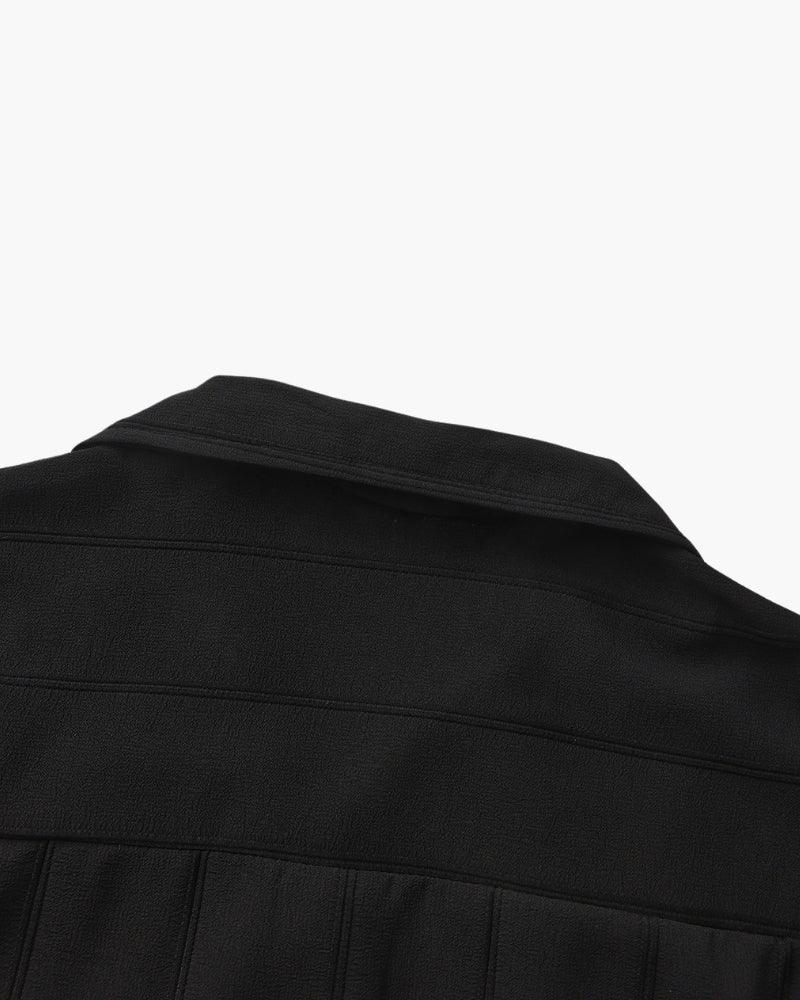 ST Tropez Ribbed Button-Up Shirt