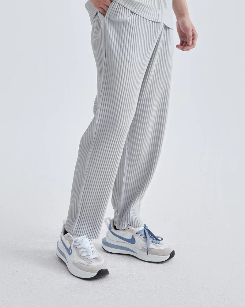 Ribbed Organic Cotton Pantalon