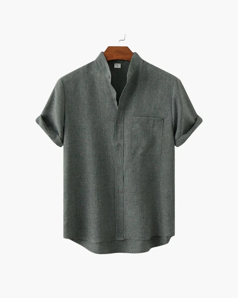 Linen Short Sleeve Shirt – The Highland