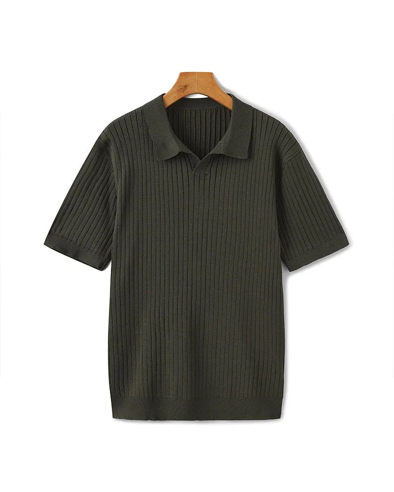 Knitted Polo Shirt – The Greenway