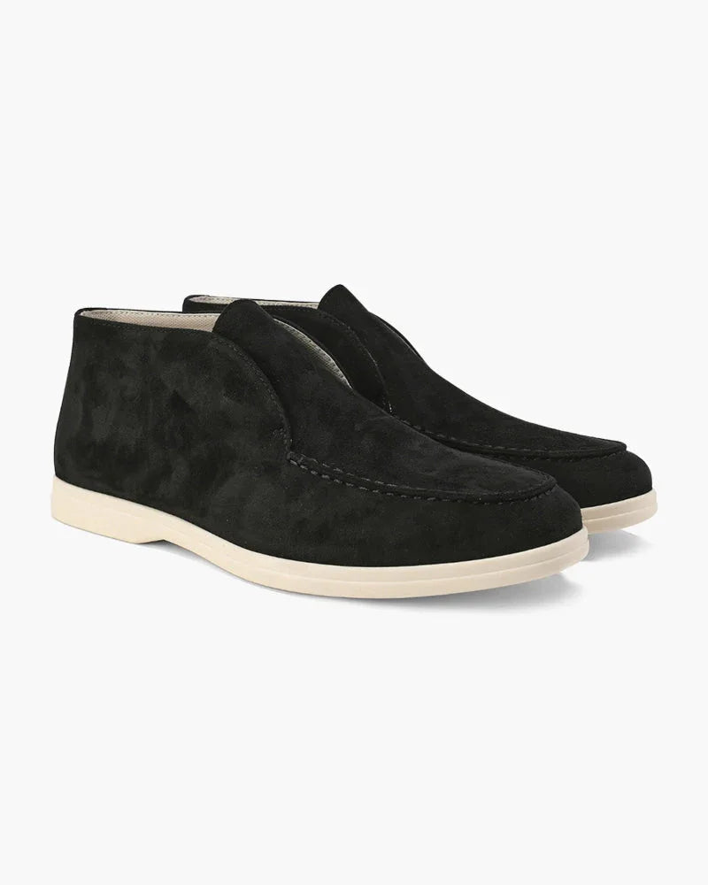 High-Top Suede Loafers – The Monarch