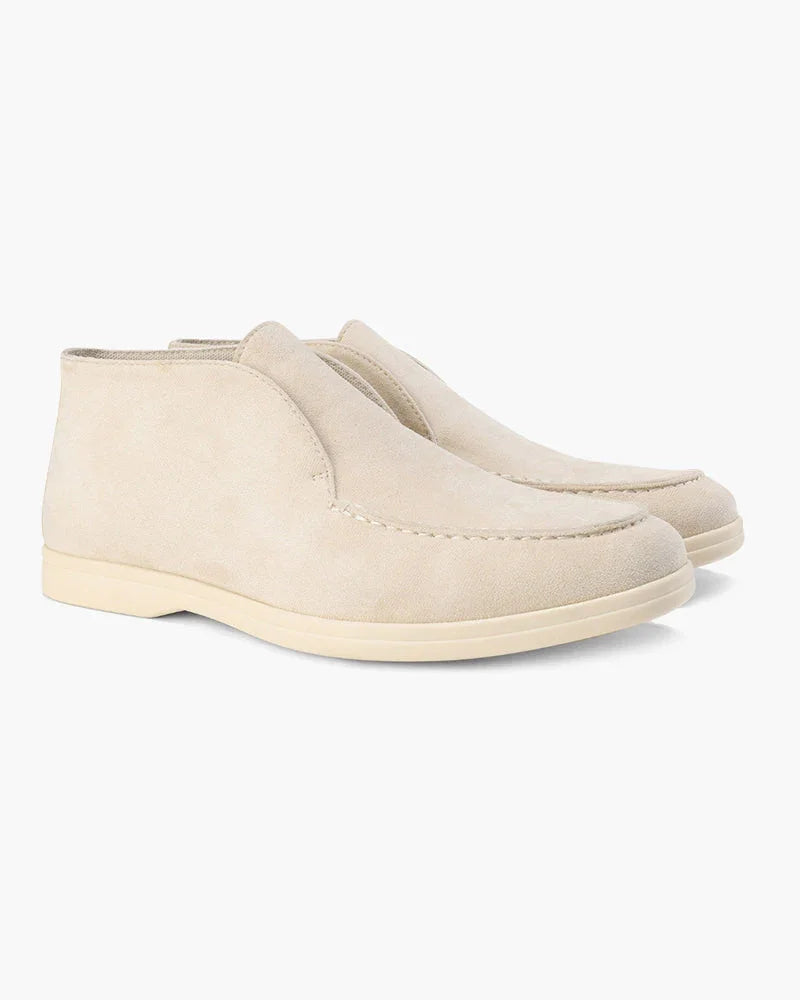High-Top Suede Loafers – The Monarch