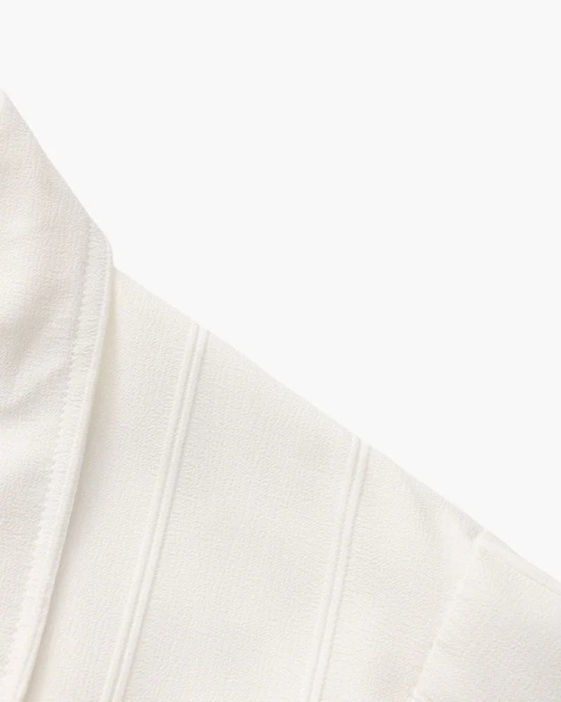 ST Tropez Ribbed Button-Up Shirt