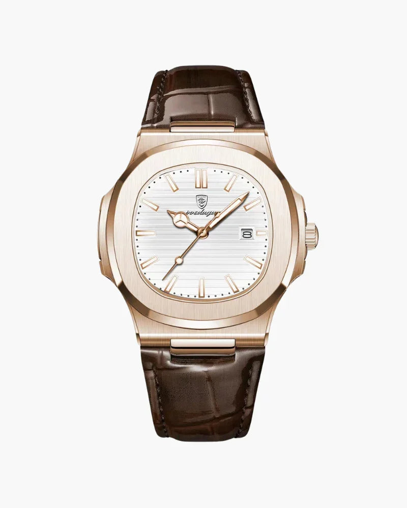 Lisbon Leather Watch [Luxury Offer]