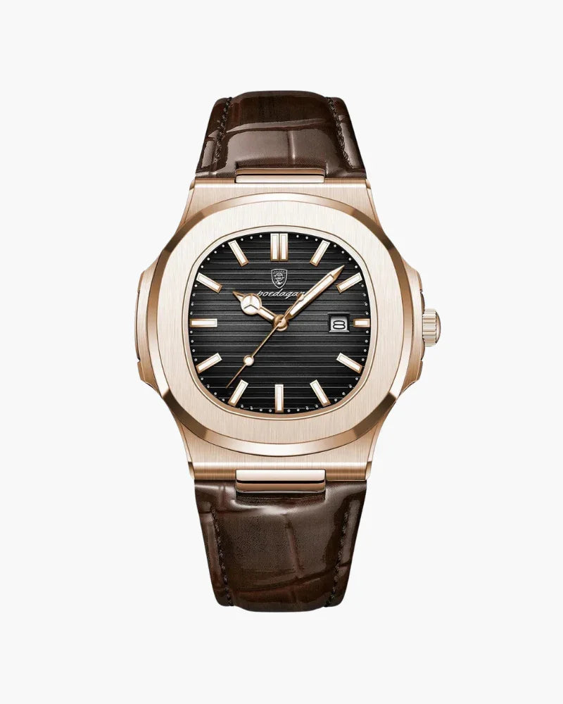 Lisbon Leather Watch [Luxury Offer]
