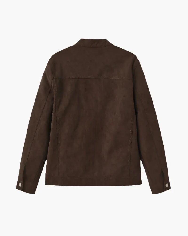 Estate Suede Leather Outerwear Jacket