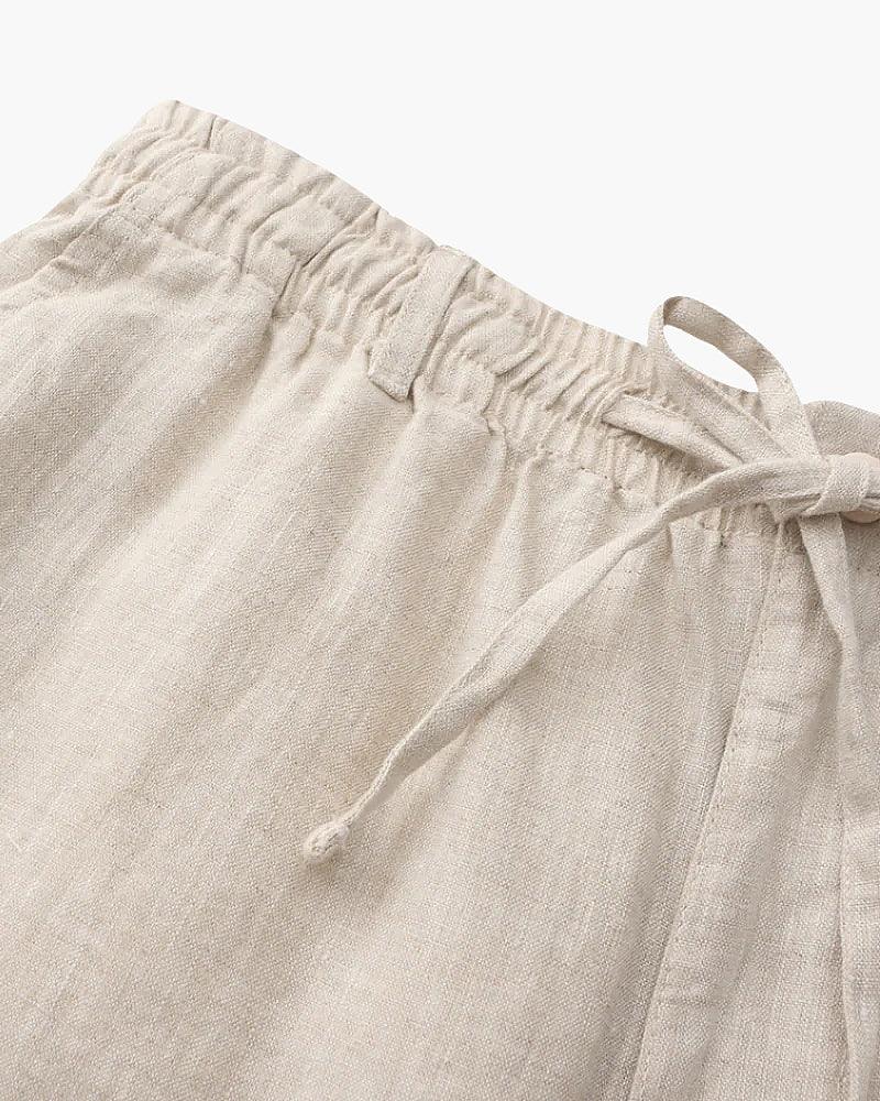 Linen Drawstring Shorts – The Harbour