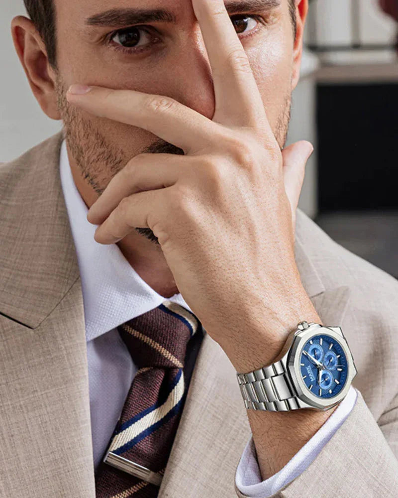 Stainless Steel Watch (Waterproof) [Luxury Offer]