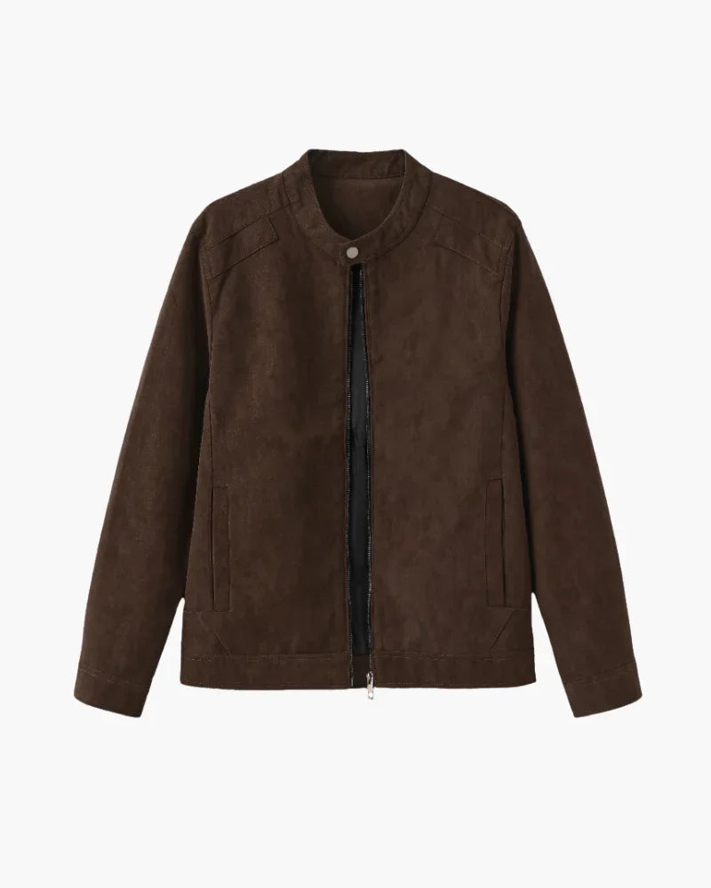 Estate Suede Leather Outerwear Jacket