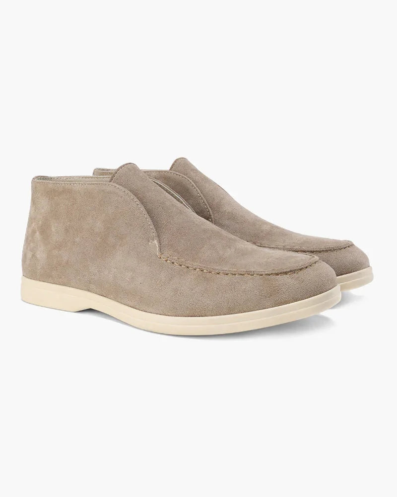 High-Top Suede Loafers – The Monarch
