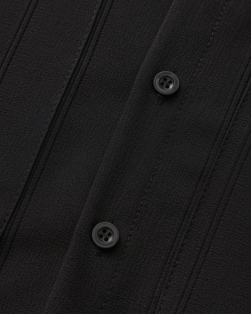 ST Tropez Ribbed Button-Up Shirt