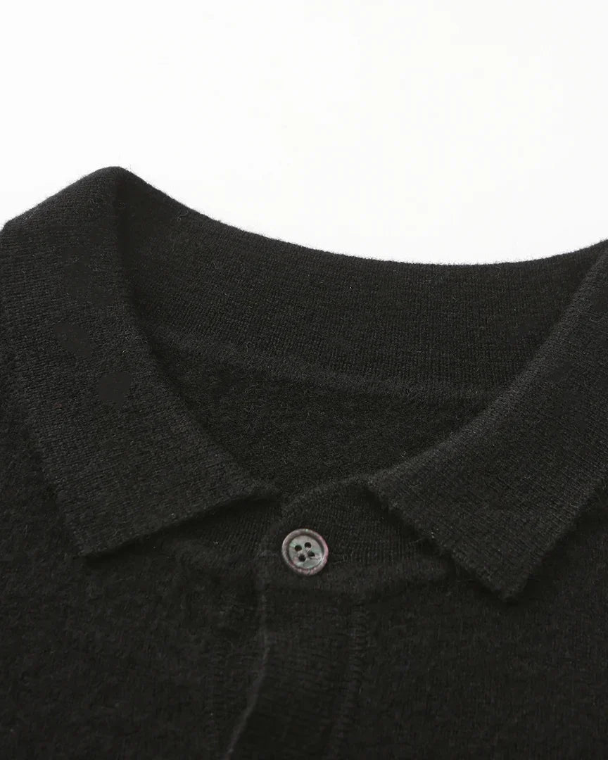 Cashmere Polo Shirt – Long Sleeve [Exclusive Edition]