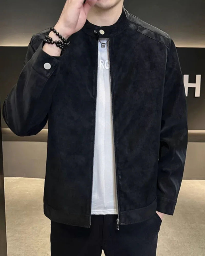 Estate Suede Leather Outerwear Jacket