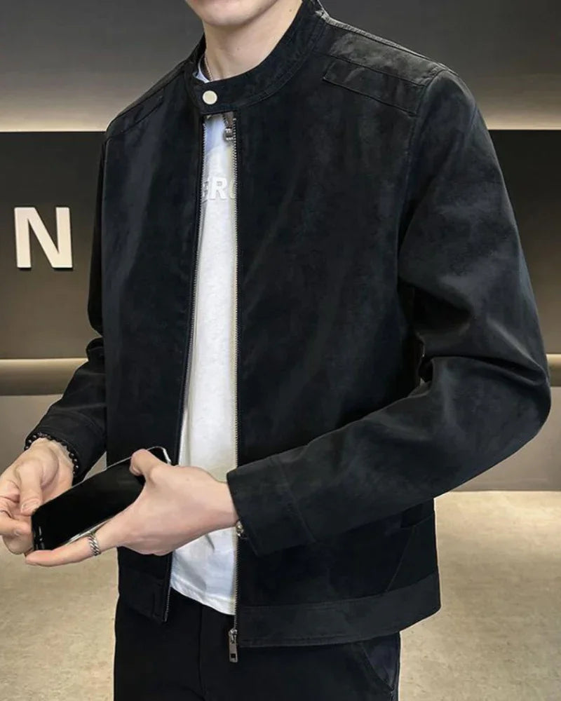 Estate Suede Leather Outerwear Jacket