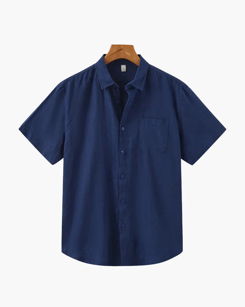 Short Sleeve Linen Shirt – The Dunes