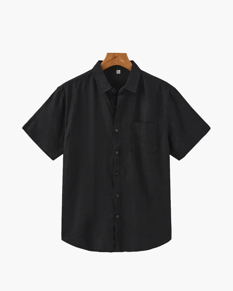 Short Sleeve Linen Shirt – The Dunes