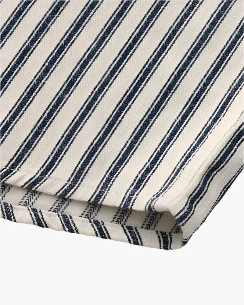 Gentlemen's Striped Button-Up Shirt