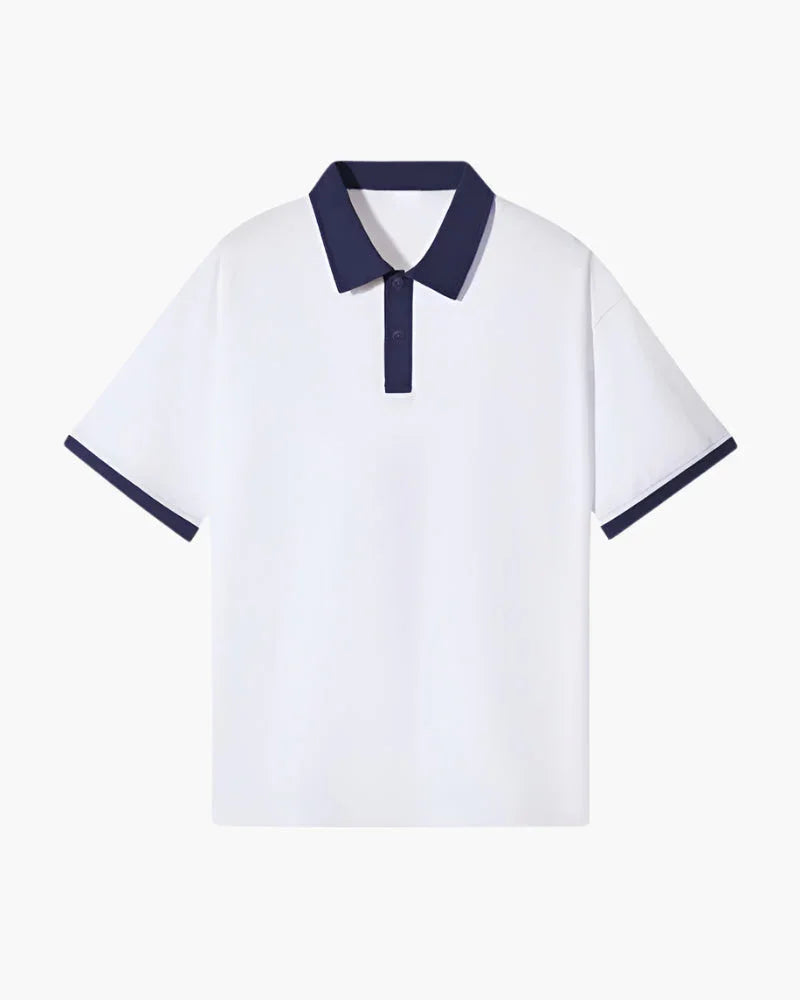 Cotton Polo Shirt – Contrast Collar [Heritage Collection]