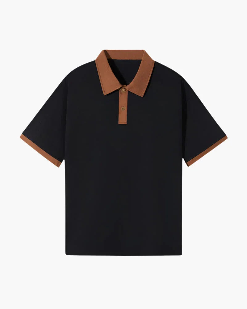 Cotton Polo Shirt – Contrast Collar [Heritage Collection]