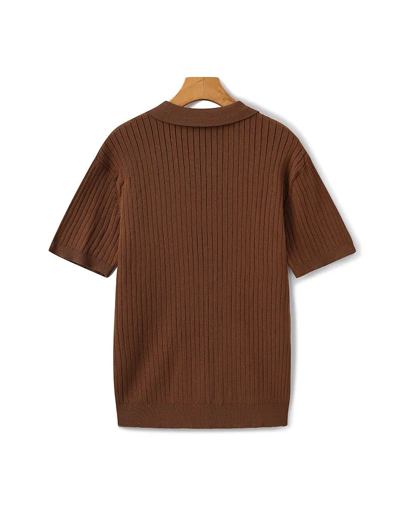 Knitted Polo Shirt – The Greenway