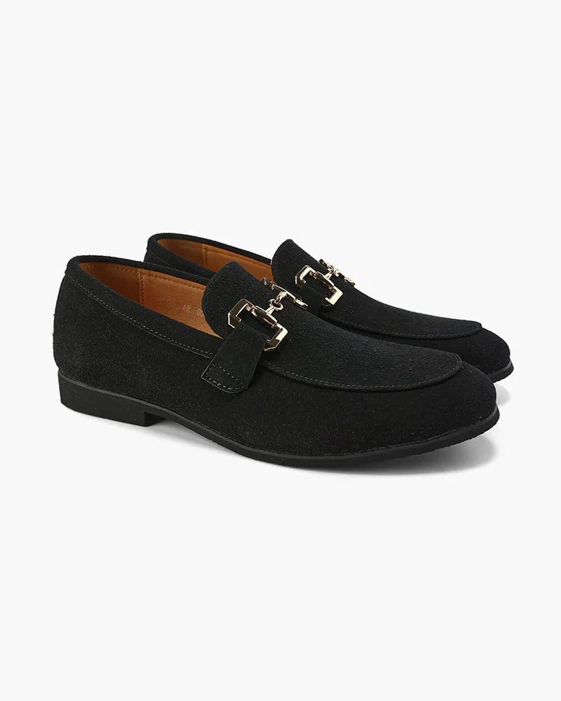 Suede Loafers – Horsebit Detail [Bundle Offer]