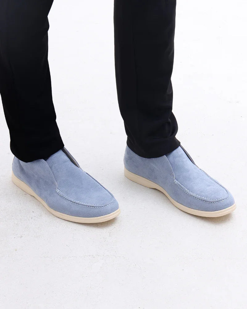 High-Top Suede Loafers – The Monarch