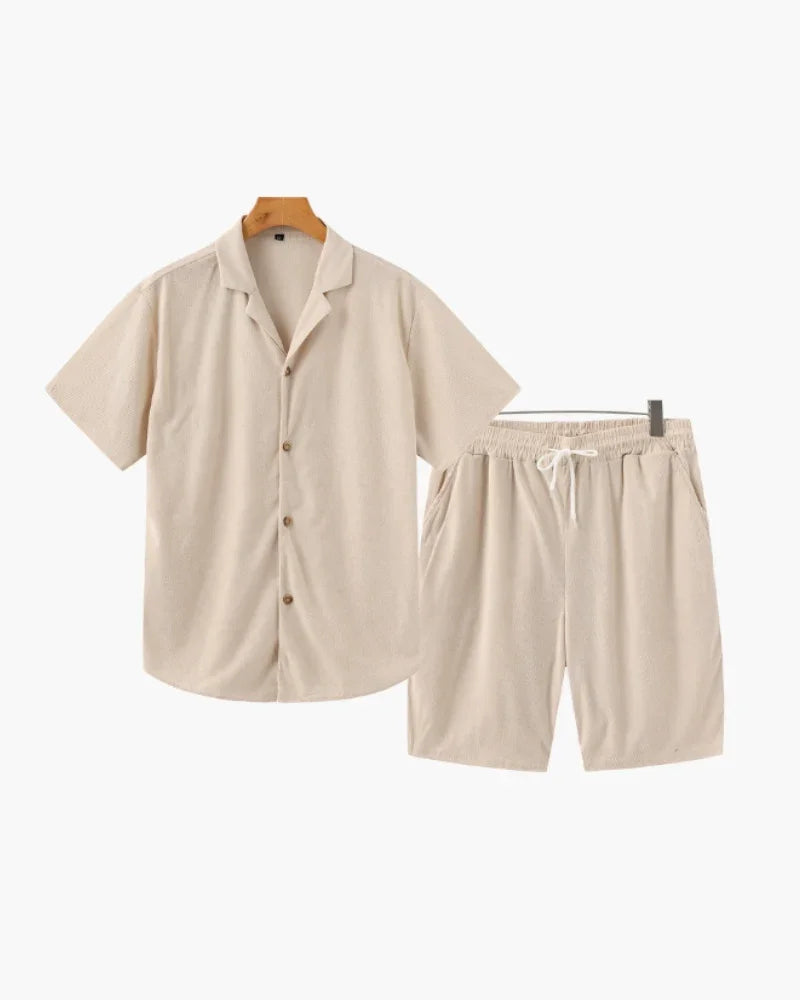 Velvet Cord Set – Shirt & Shorts [BUY 1 GET 2]